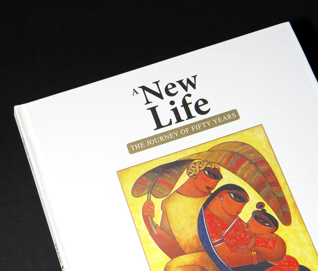 ICMR-NIRRH Coffee Table book, Cover Illustration by Artist Ramesh Gujar